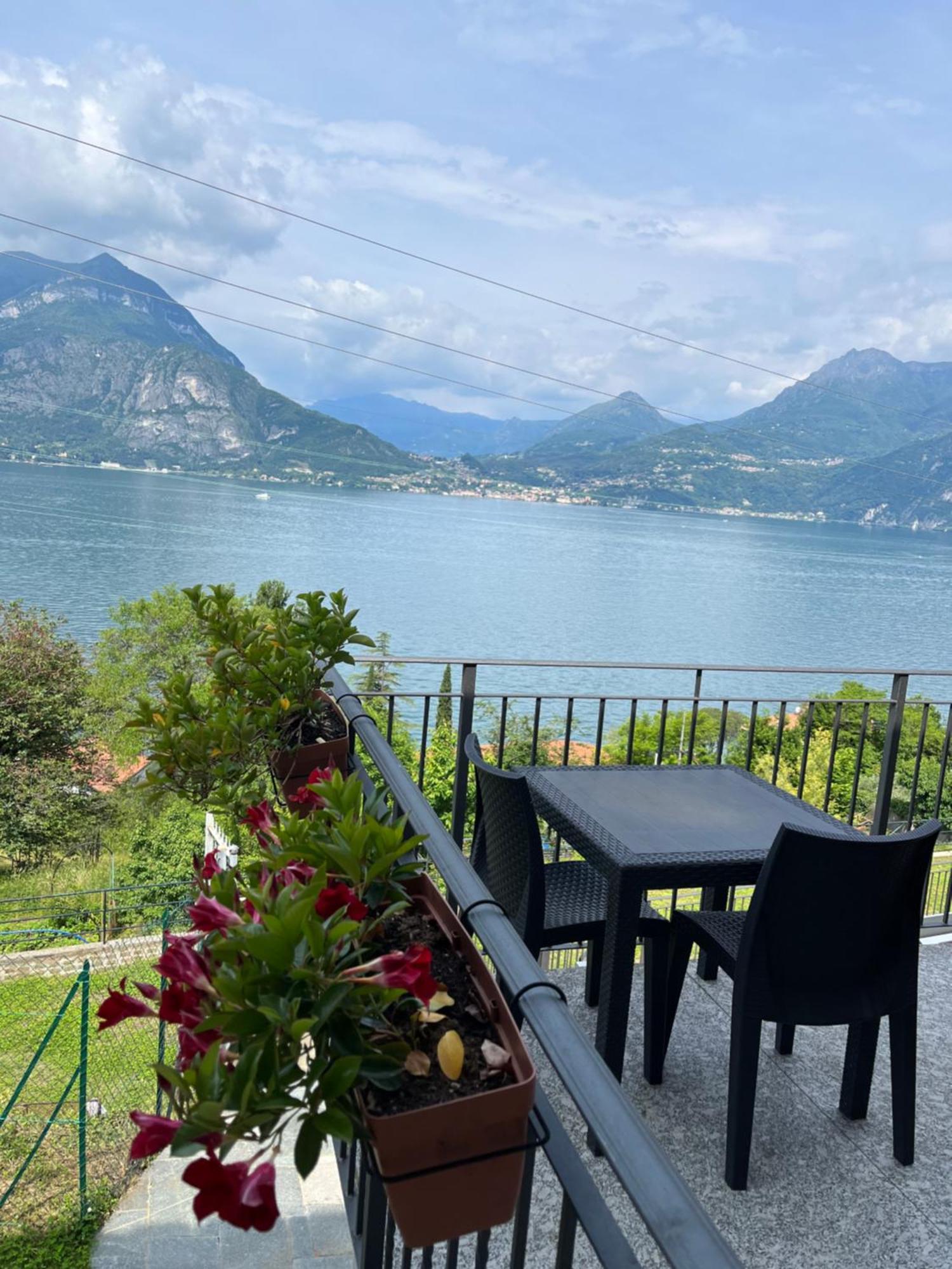 La Punta Di Varenna Bagian luar foto